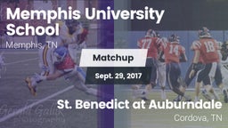 Matchup: Memphis University vs. St. Benedict at Auburndale   2017