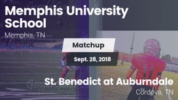 Matchup: Memphis University vs. St. Benedict at Auburndale   2018