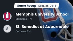 Recap: Memphis University School vs. St. Benedict at Auburndale   2018