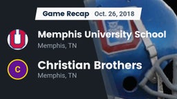 Recap: Memphis University School vs. Christian Brothers  2018