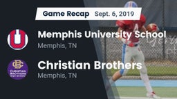 Recap: Memphis University School vs. Christian Brothers  2019