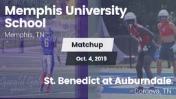 Matchup: Memphis University vs. St. Benedict at Auburndale   2019