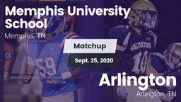 Matchup: Memphis University vs. Arlington  2020