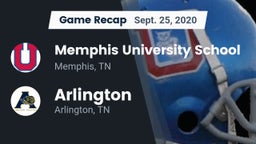 Recap: Memphis University School vs. Arlington  2020