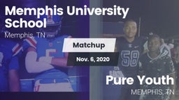 Matchup: Memphis University vs. Pure Youth  2020