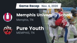 Recap: Memphis University School vs. Pure Youth  2020