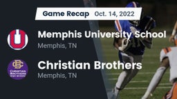 Recap: Memphis University School vs. Christian Brothers  2022