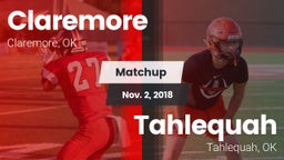 Matchup: Claremore High vs. Tahlequah  2018