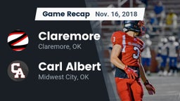 Recap: Claremore  vs. Carl Albert   2018