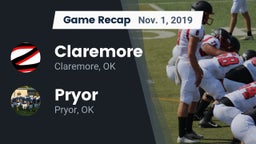 Recap: Claremore  vs. Pryor  2019