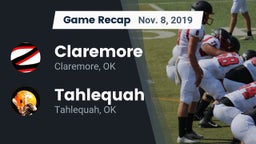 Recap: Claremore  vs. Tahlequah  2019