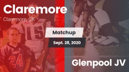 Matchup: Claremore High vs. Glenpool JV 2020