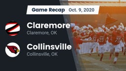 Recap: Claremore  vs. Collinsville  2020