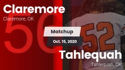 Matchup: Claremore High vs. Tahlequah  2020