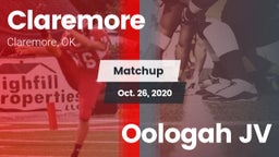Matchup: Claremore High vs. Oologah JV 2020
