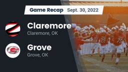 Recap: Claremore  vs. Grove  2022