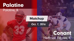Matchup: Palatine  vs. Conant  2016