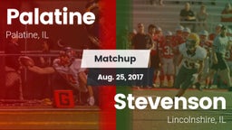 Matchup: Palatine  vs. Stevenson  2017