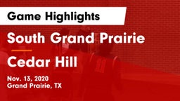 South Grand Prairie  vs Cedar Hill  Game Highlights - Nov. 13, 2020