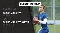 Recap: Blue Valley  vs. Blue Valley West  2016