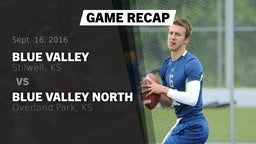 Recap: Blue Valley  vs. Blue Valley North  2016
