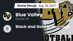 Recap: Blue Valley  vs. Black and Gold Scrimmage 2017