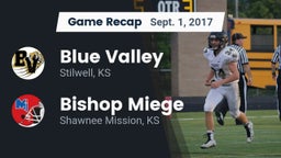 Recap: Blue Valley  vs. Bishop Miege  2017
