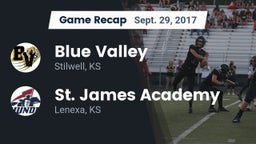 Recap: Blue Valley  vs. St. James Academy  2017