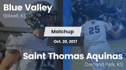 Matchup: Blue Valley High vs. Saint Thomas Aquinas  2017
