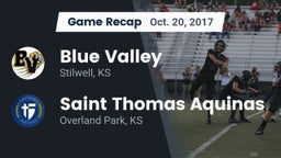 Recap: Blue Valley  vs. Saint Thomas Aquinas  2017