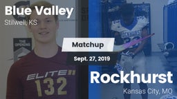 Matchup: Blue Valley High vs. Rockhurst  2019