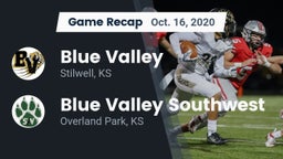 Recap: Blue Valley  vs. Blue Valley Southwest  2020