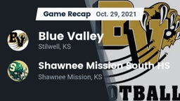 Recap: Blue Valley  vs. Shawnee Mission South HS 2021
