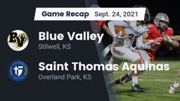 Recap: Blue Valley  vs. Saint Thomas Aquinas  2021