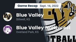 Recap: Blue Valley  vs. Blue Valley Northwest  2022