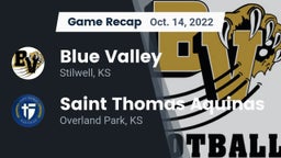 Recap: Blue Valley  vs. Saint Thomas Aquinas  2022