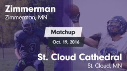 Matchup: Zimmerman High vs. St. Cloud Cathedral  2016