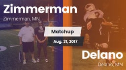 Matchup: Zimmerman High vs. Delano  2017