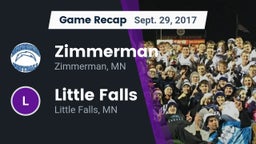 Recap: Zimmerman  vs. Little Falls 2017