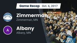 Recap: Zimmerman  vs. Albany  2017