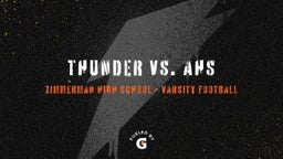 Zimmerman football highlights Thunder vs. AHS