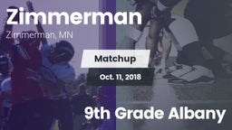 Matchup: Zimmerman High vs. 9th Grade Albany 2018