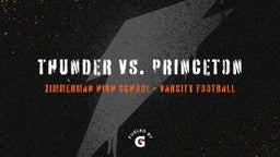 Zimmerman football highlights Thunder vs. Princeton