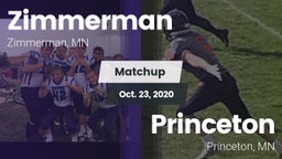 Matchup: Zimmerman High vs. Princeton  2020