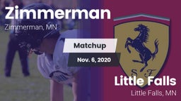 Matchup: Zimmerman High vs. Little Falls 2020