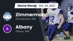 Recap: Zimmerman  vs. Albany  2021