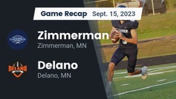 Recap: Zimmerman  vs. Delano  2023