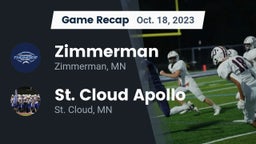 Recap: Zimmerman  vs. St. Cloud Apollo  2023
