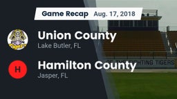 Recap: Union County  vs. Hamilton County  2018