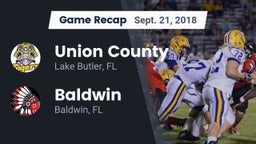 Recap: Union County  vs. Baldwin  2018